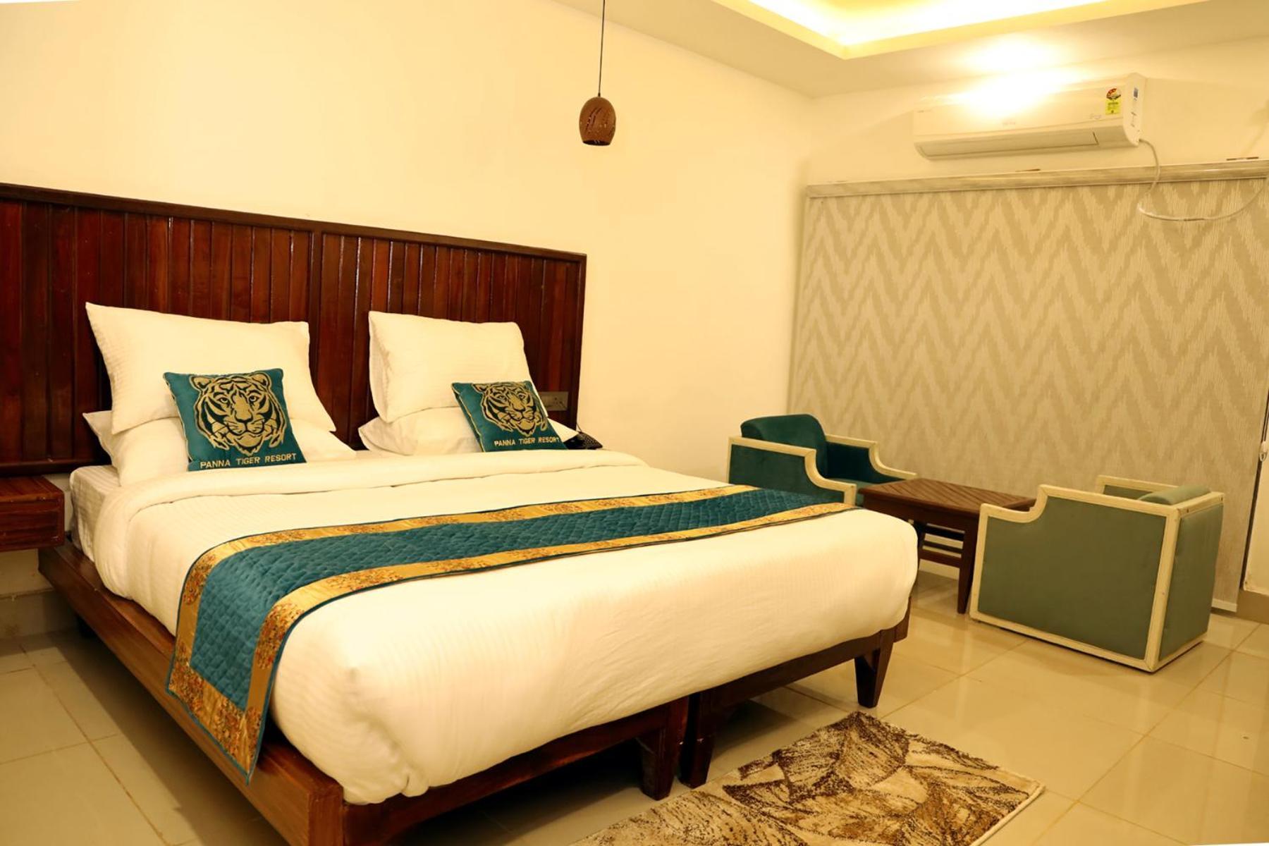 Panna Tiger Resort- Riverside Property Rājgarh Exterior foto